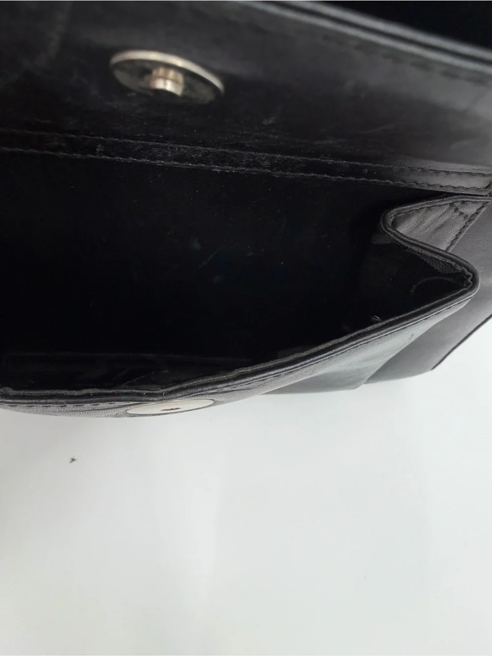 Vintage Salvatore Ferragamo Gancini Kelly Bag Black Leather Auth Papers